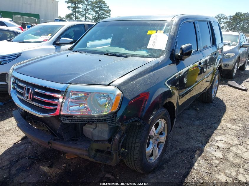 2012 Honda Pilot Ex-L VIN: 5FNYF3H57CB025356 Lot: 42052005