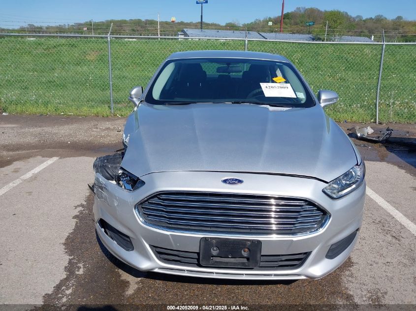 2014 Ford Fusion Se VIN: 3FA6P0HD1ER116124 Lot: 42052009