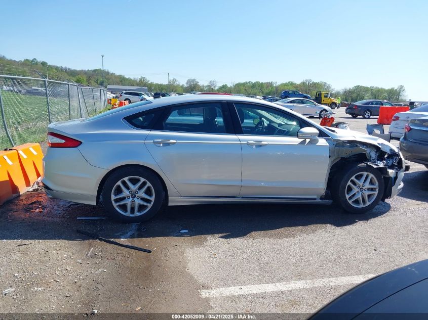 2014 Ford Fusion Se VIN: 3FA6P0HD1ER116124 Lot: 42052009