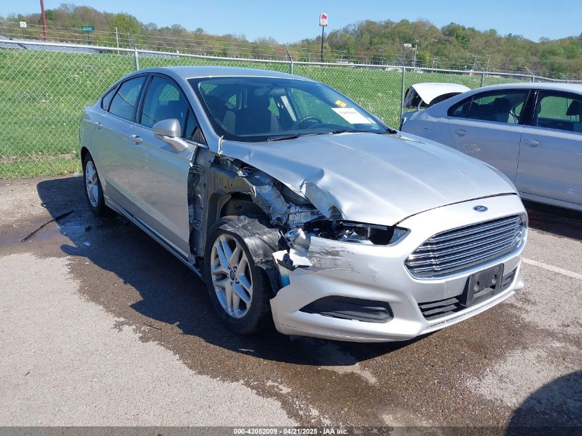 2014 Ford Fusion Se VIN: 3FA6P0HD1ER116124 Lot: 42052009