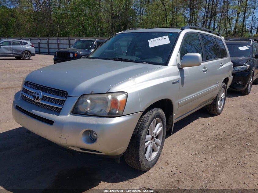 2007 TOYOTA HIGHLANDER VIN: JTEEW21A670044856