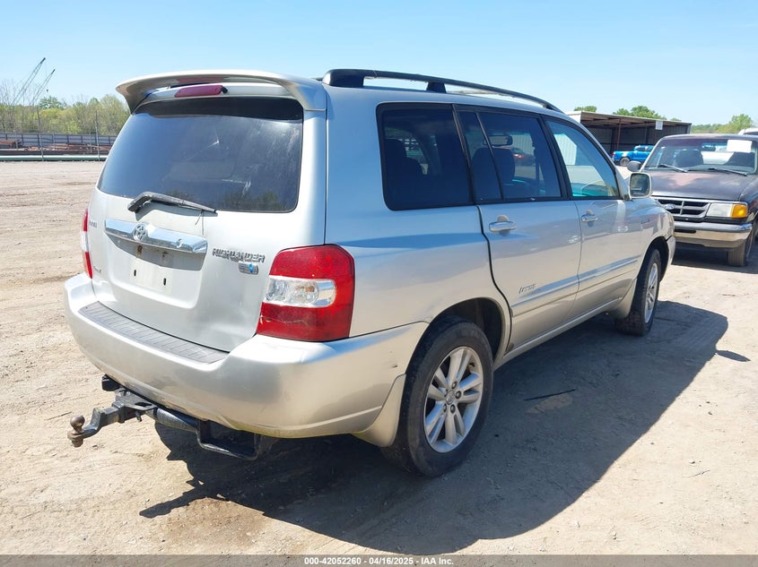 2007 TOYOTA HIGHLANDER VIN: JTEEW21A670044856