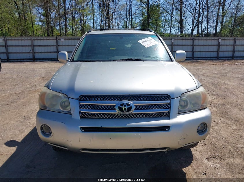 2007 TOYOTA HIGHLANDER VIN: JTEEW21A670044856