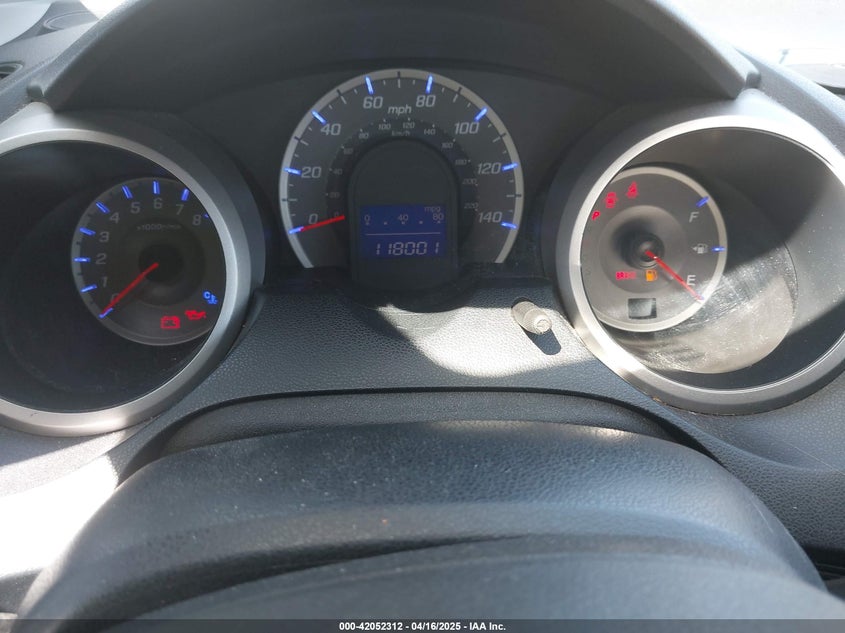 2010 HONDA FIT VIN: JHMGE8H41AS022339
