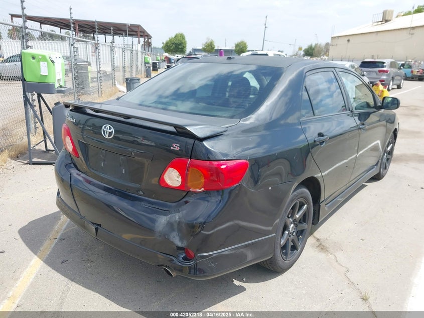 2010 TOYOTA COROLLA VIN: 1NXBU4EE1AZ209004