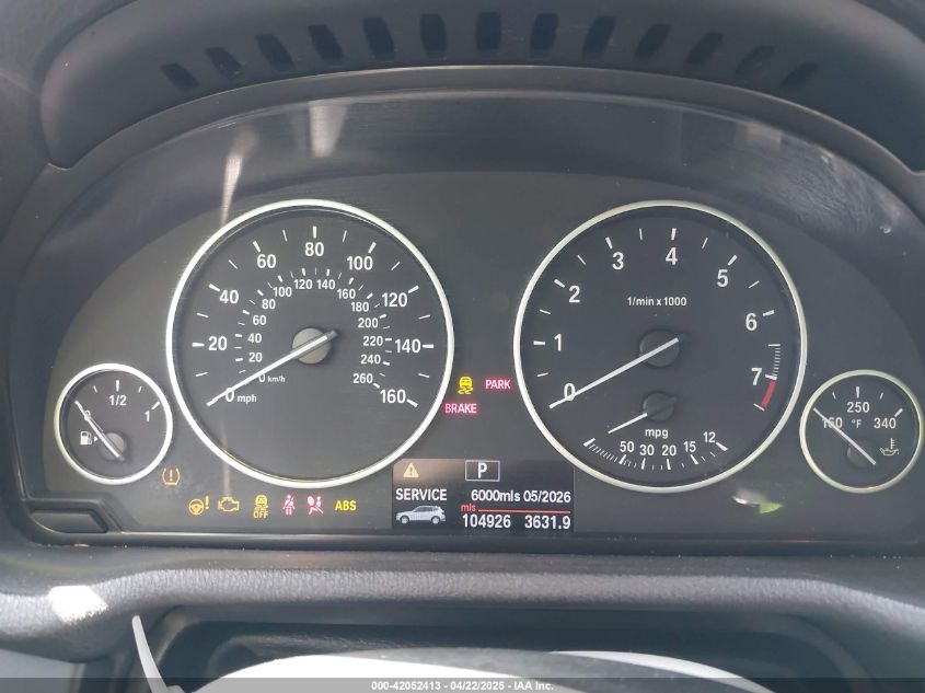 2013 BMW X3 xDrive28I VIN: 5UXWX9C5XD0A27165 Lot: 42052413