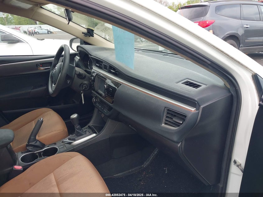 2016 TOYOTA COROLLA VIN: 5YFBURHE5GP383242
