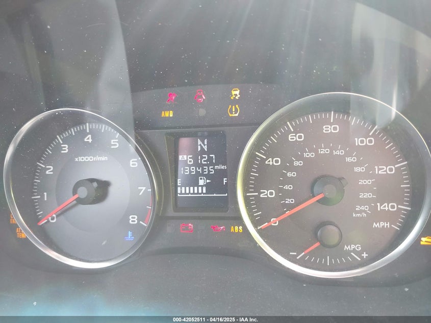 2013 SUBARU XV CROSSTREK 2.0 LIMITED - JF2GPAKC4DH848267