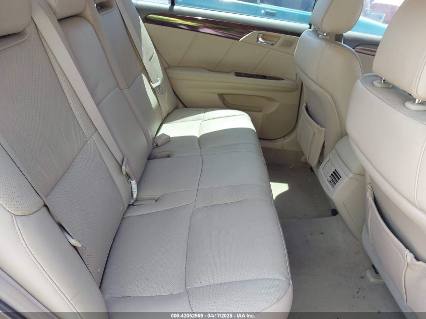 2008 Toyota Avalon Limited VIN: 4T1BK36B98U264900 Lot: 42052569