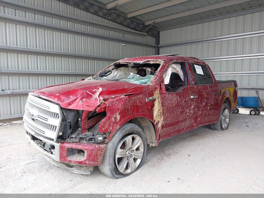 2016 FORD F-150 VIN: 1FTEW1CGXGFC38996
