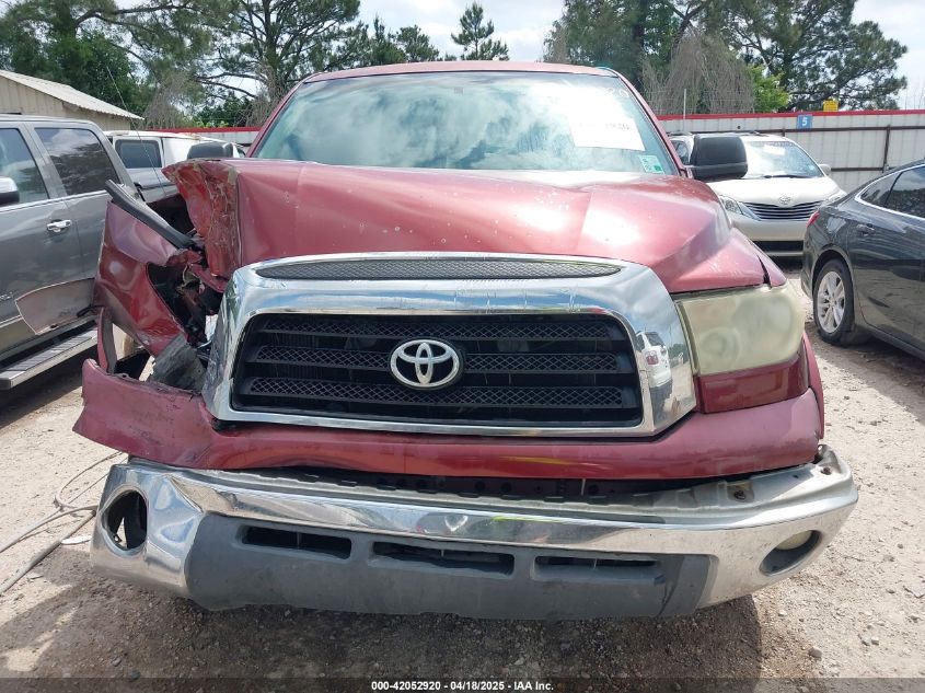 2008 Toyota Tundra Sr5 5.7L V8 VIN: 5TFEV54178X041607 Lot: 42052920