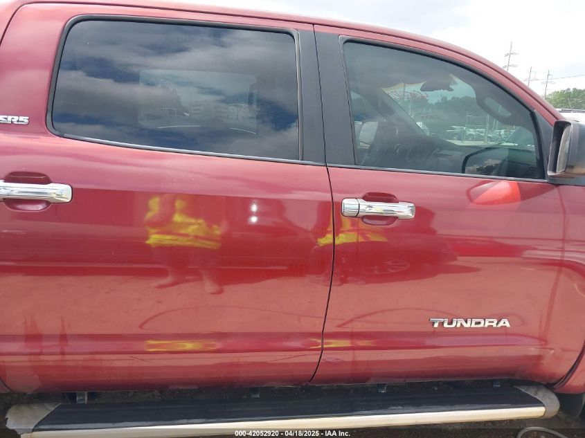 2008 Toyota Tundra Sr5 5.7L V8 VIN: 5TFEV54178X041607 Lot: 42052920