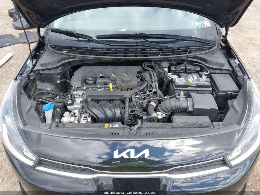 2022 Kia Rio Lx VIN: 3KPA24AD5NE496273 Lot: 42053094