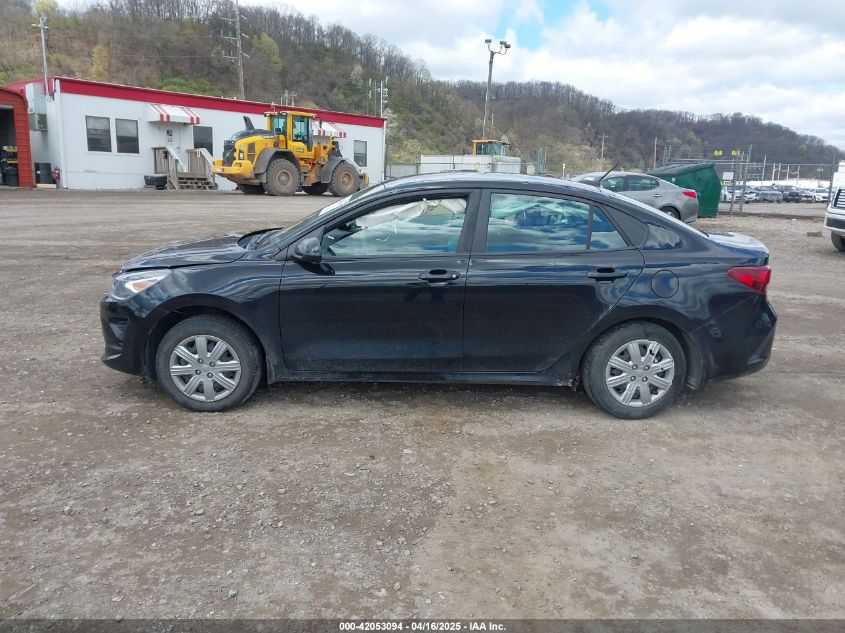 2022 Kia Rio Lx VIN: 3KPA24AD5NE496273 Lot: 42053094