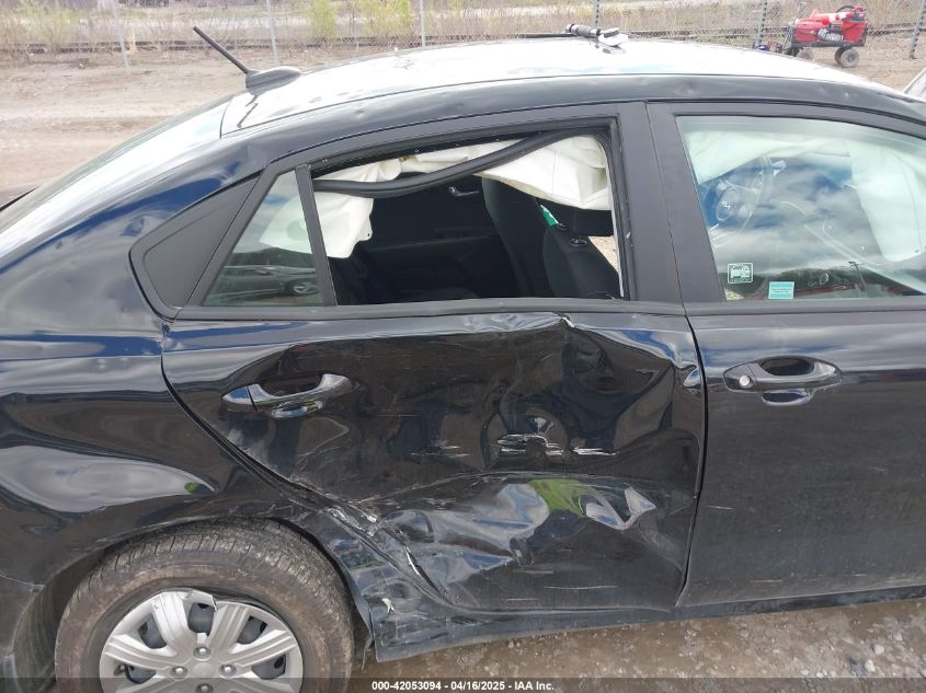 2022 Kia Rio Lx VIN: 3KPA24AD5NE496273 Lot: 42053094