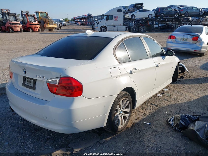 2007 BMW 328I VIN: WBAVA33557P141317