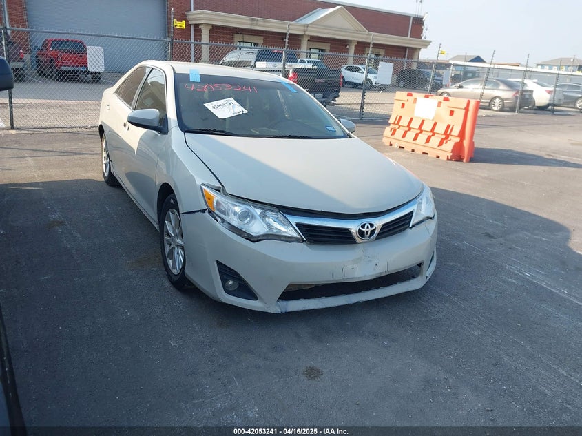 2012 TOYOTA CAMRY VIN: 4T4BF1FK8CR196158