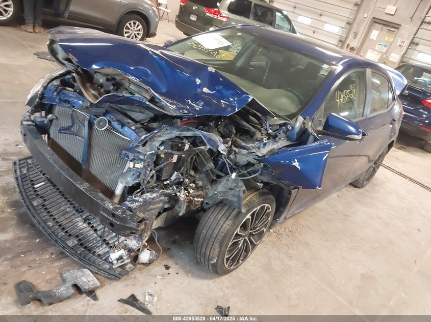 2016 TOYOTA COROLLA VIN: 2T1BURHE6GC578668