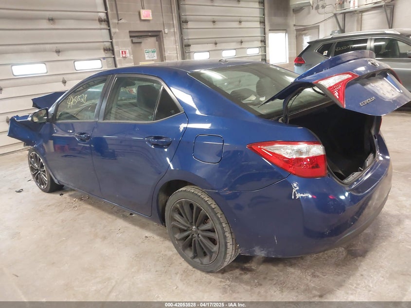 2016 TOYOTA COROLLA VIN: 2T1BURHE6GC578668