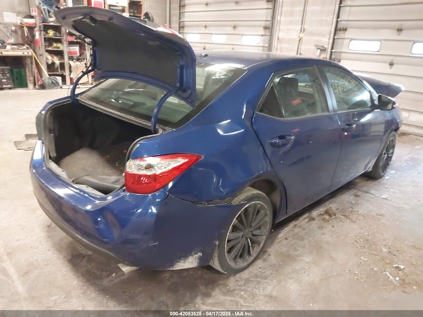 2016 TOYOTA COROLLA VIN: 2T1BURHE6GC578668