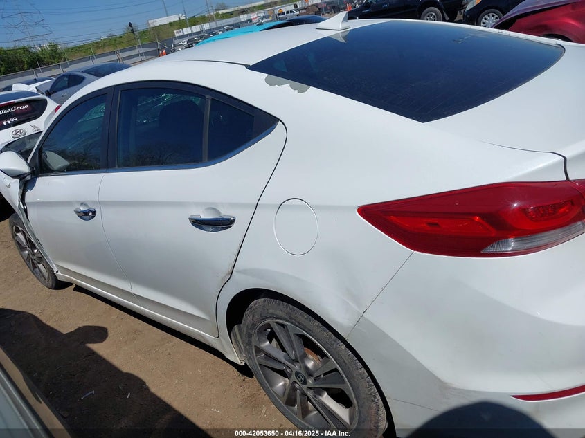 2017 HYUNDAI ELANTRA LIMITED - 5NPD84LF3HH034630