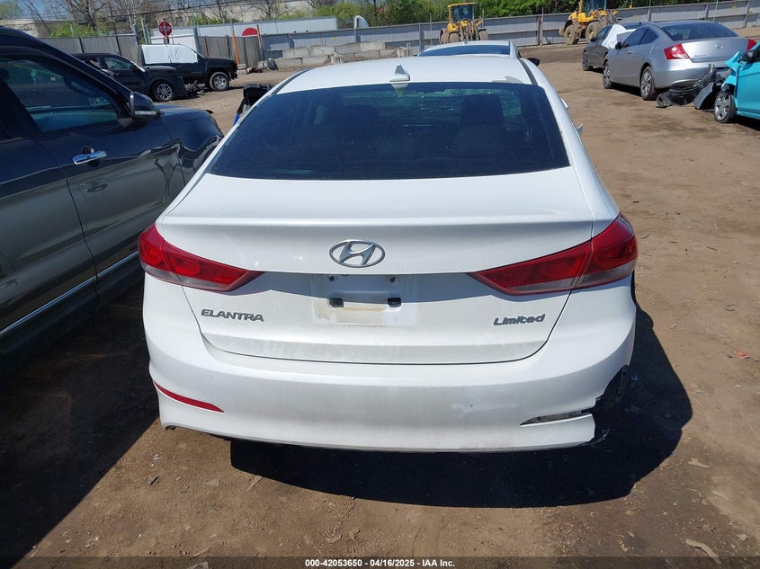 2017 HYUNDAI ELANTRA LIMITED - 5NPD84LF3HH034630