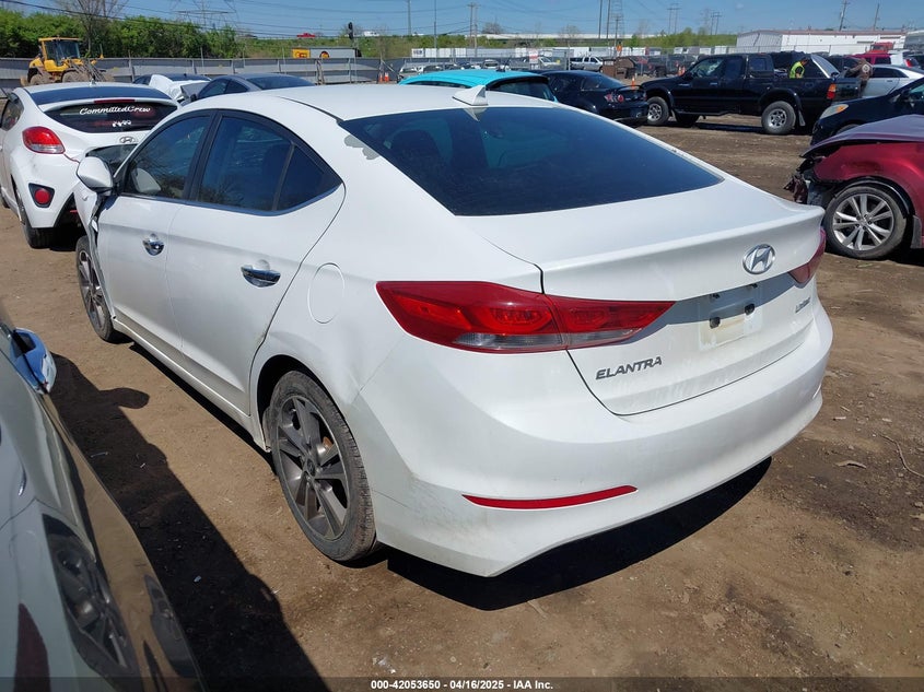 2017 HYUNDAI ELANTRA LIMITED - 5NPD84LF3HH034630