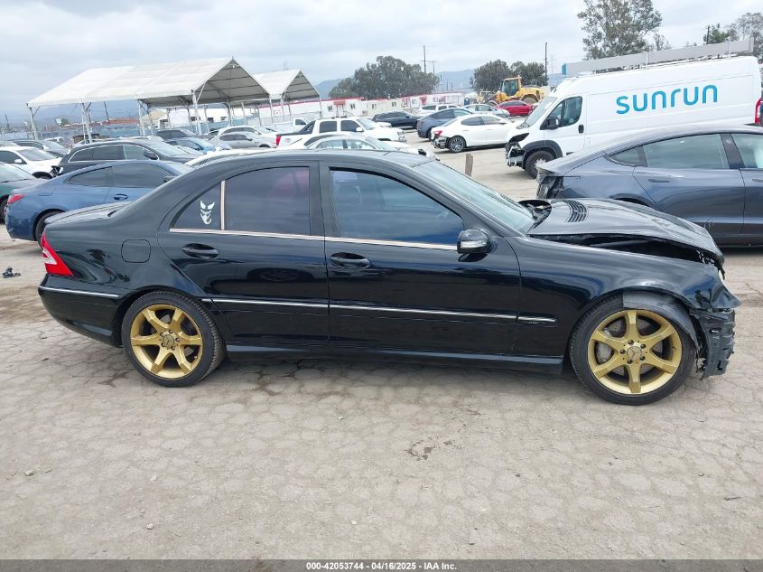 2007 Mercedes-Benz C 230 Sport VIN: WDBRF52H37F916652 Lot: 42053744