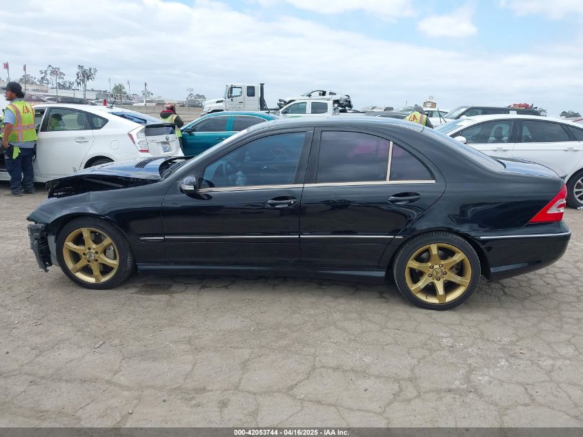 2007 Mercedes-Benz C 230 Sport VIN: WDBRF52H37F916652 Lot: 42053744