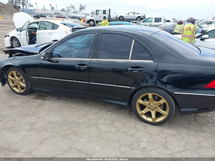2007 Mercedes-Benz C 230 Sport VIN: WDBRF52H37F916652 Lot: 42053744
