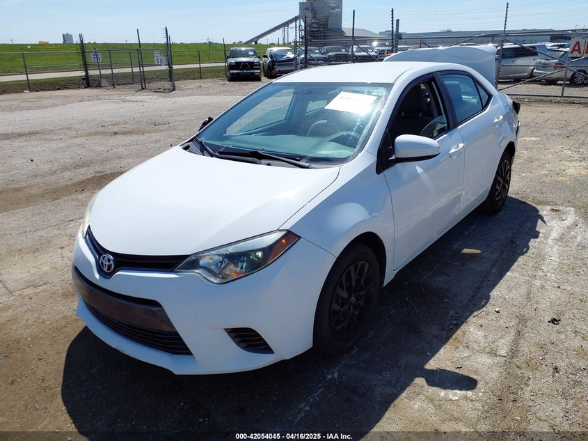 2016 TOYOTA COROLLA VIN: 2T1BURHE2GC482259