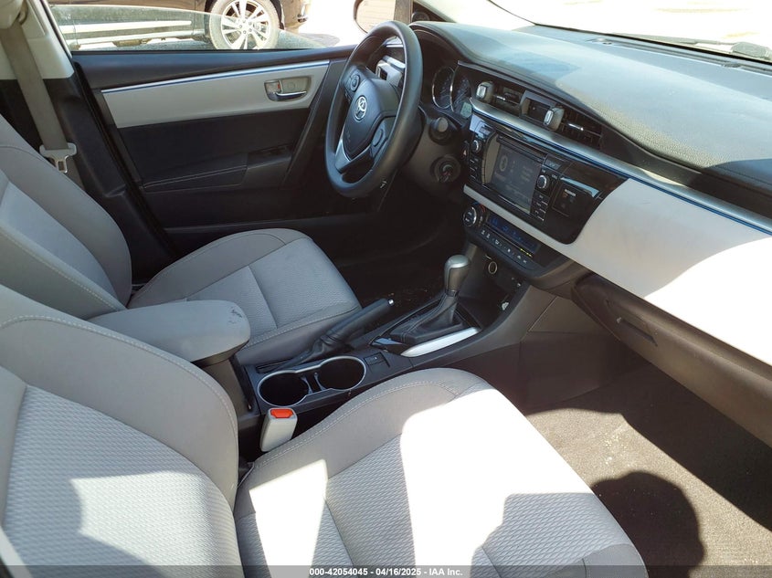 2016 TOYOTA COROLLA VIN: 2T1BURHE2GC482259
