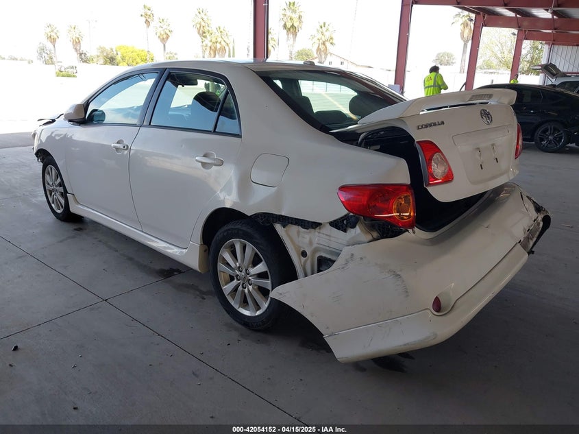 2009 TOYOTA COROLLA VIN: 1NXBU40EX9Z105775