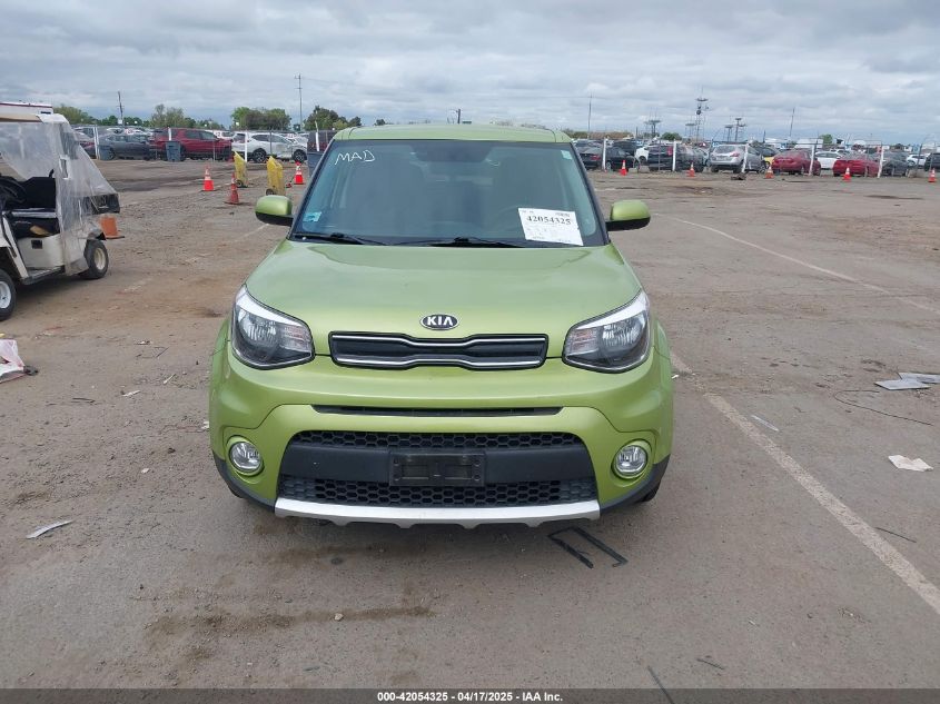 2018 Kia Soul + VIN: KNDJP3A51J7891520 Lot: 42054325