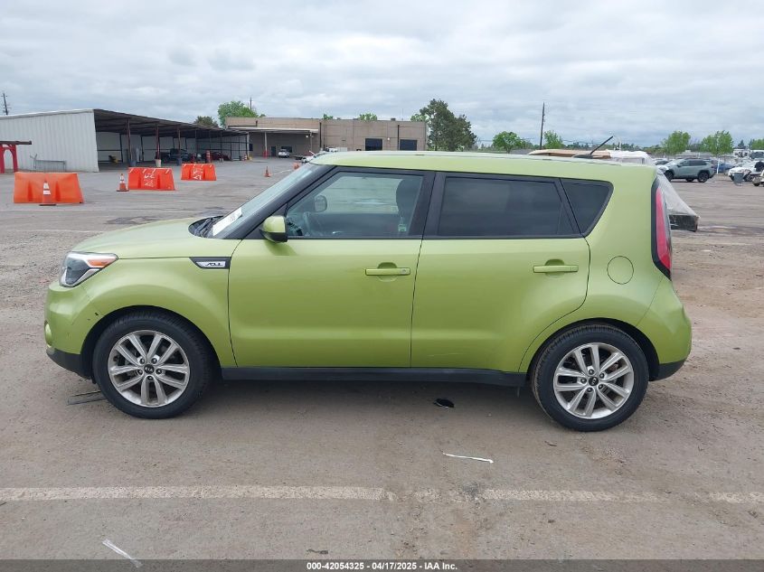 2018 Kia Soul + VIN: KNDJP3A51J7891520 Lot: 42054325