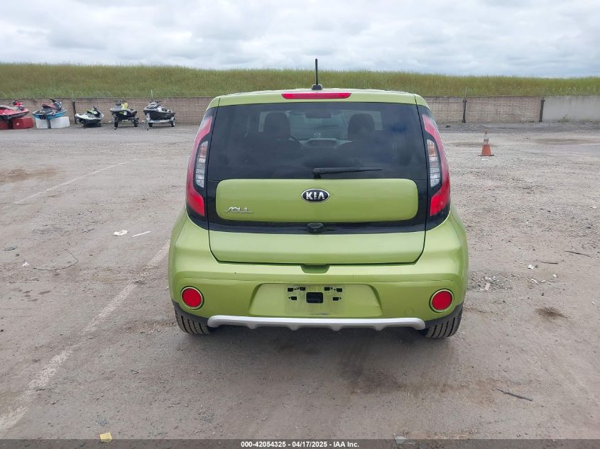 2018 Kia Soul + VIN: KNDJP3A51J7891520 Lot: 42054325