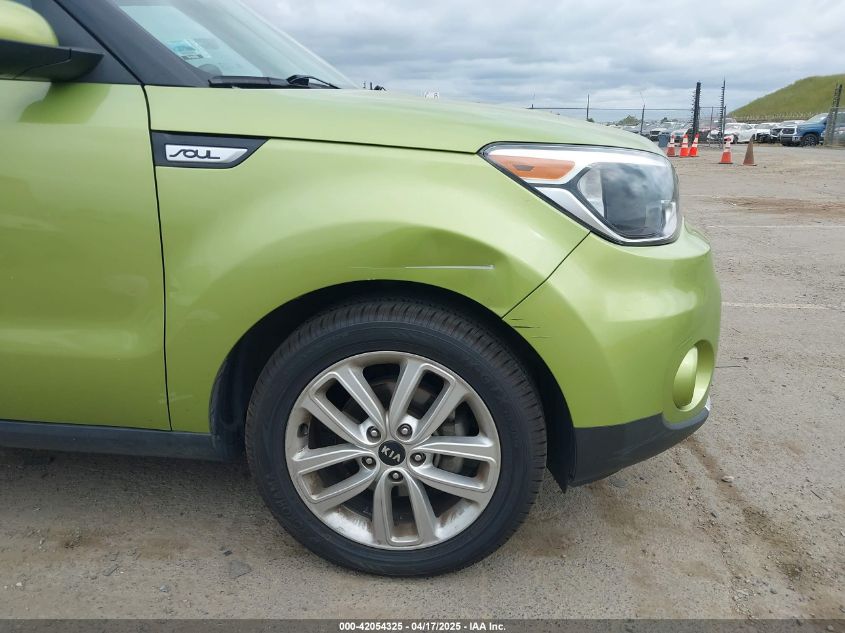 2018 Kia Soul + VIN: KNDJP3A51J7891520 Lot: 42054325