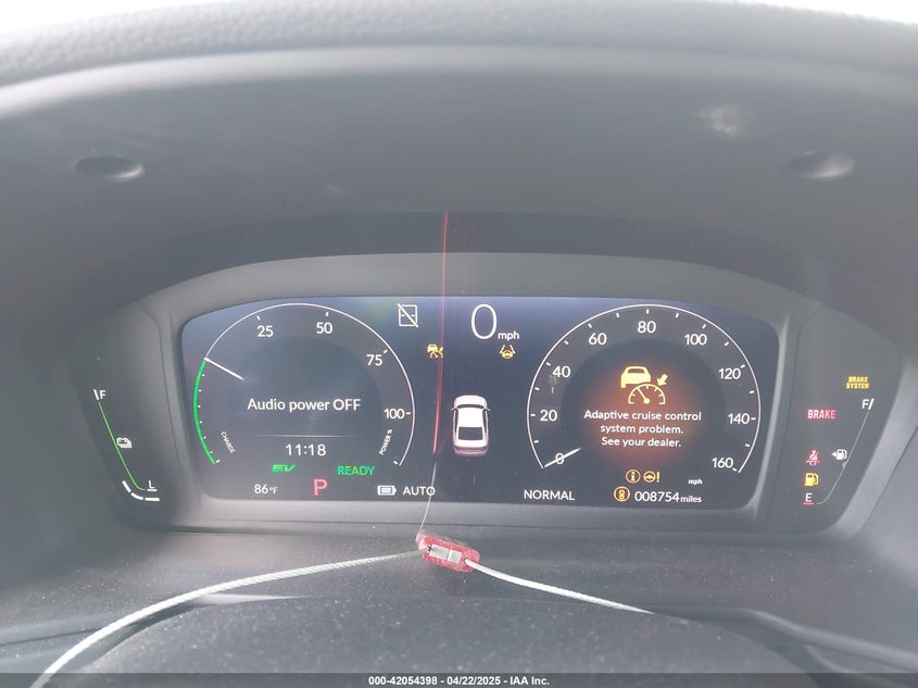2025 HONDA ACCORD VIN: 1HGCY2F52SA014422
