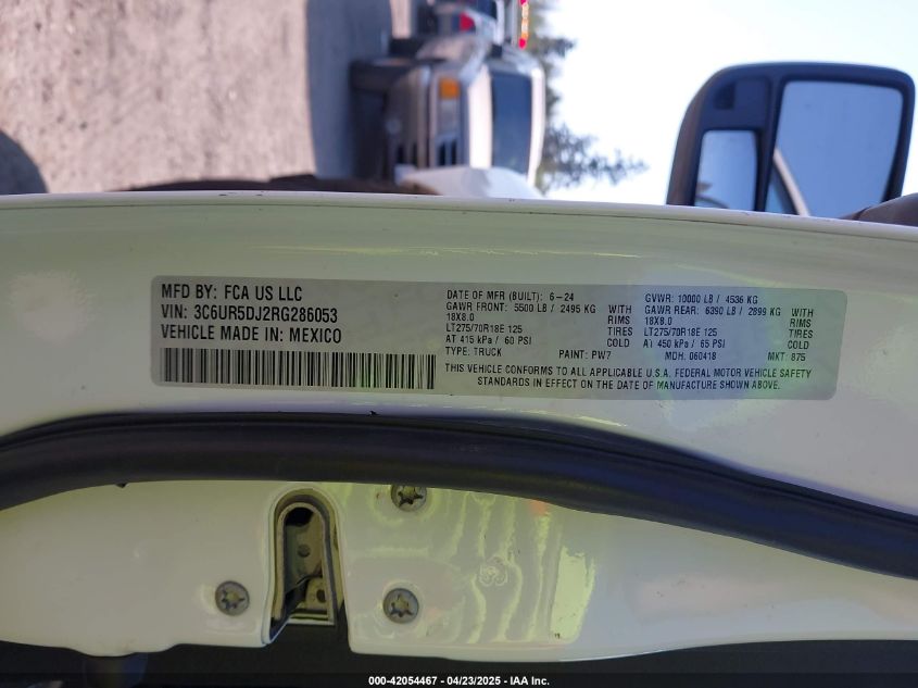 2024 Ram 2500 - 3C6UR5DJ2RG286053