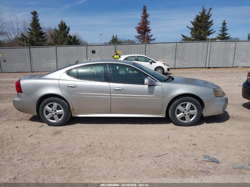 2008 Pontiac Grand Prix VIN: 2G2WP552081153771 Lot: 42054684