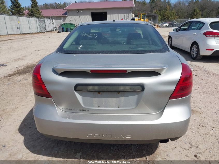 2008 Pontiac Grand Prix VIN: 2G2WP552081153771 Lot: 42054684
