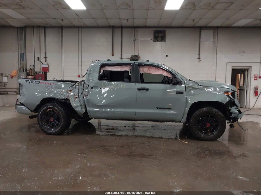 2021 Toyota Tundra Trd Pro VIN: 5TFDY5F18MX964799 Lot: 42054799