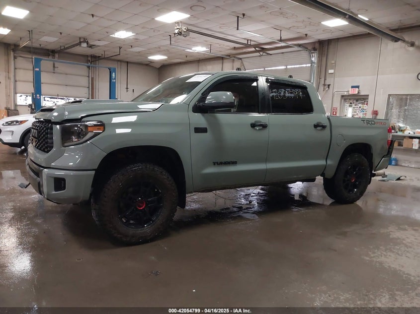 2021 Toyota Tundra Trd Pro VIN: 5TFDY5F18MX964799 Lot: 42054799