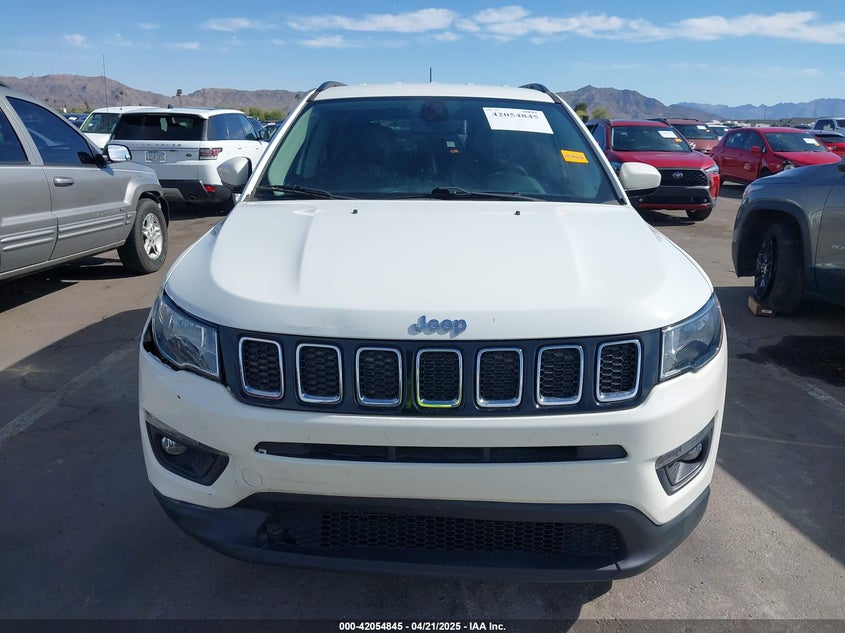 2021 Jeep Compass Latitude Fwd VIN: 3C4NJCBBXMT581213 Lot: 42054845