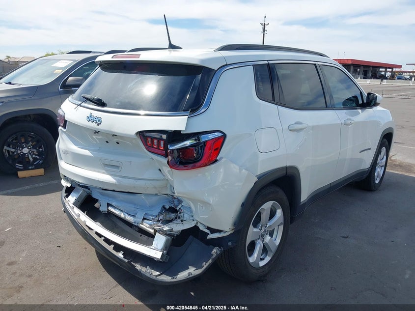 2021 Jeep Compass Latitude Fwd VIN: 3C4NJCBBXMT581213 Lot: 42054845