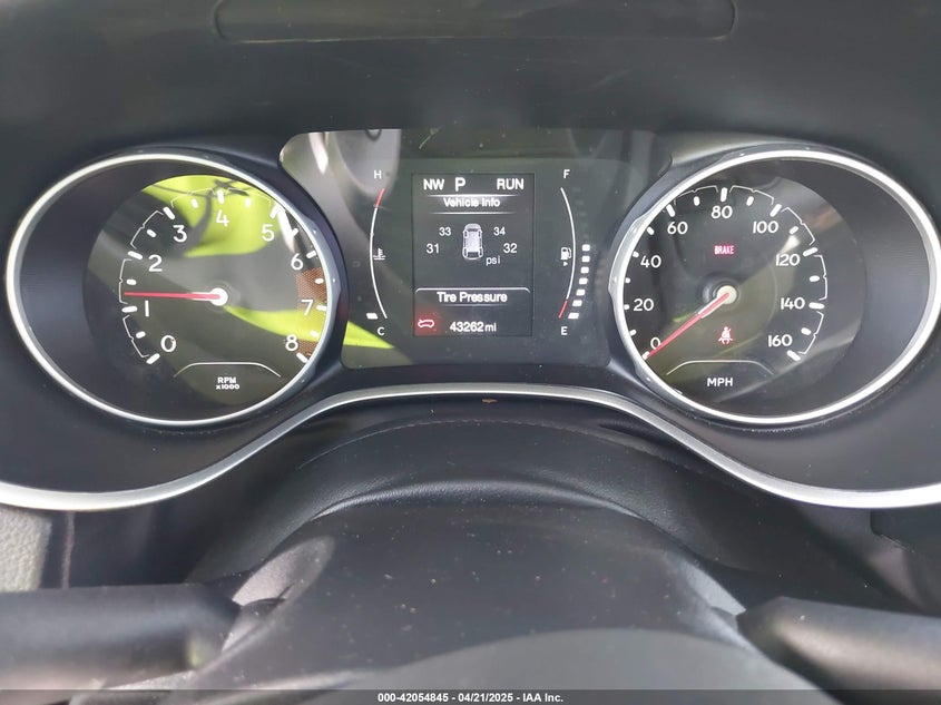 2021 Jeep Compass Latitude Fwd VIN: 3C4NJCBBXMT581213 Lot: 42054845