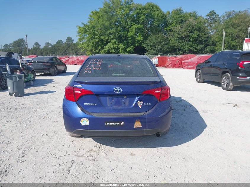 2018 TOYOTA COROLLA VIN: 2T1BURHE4JC002634