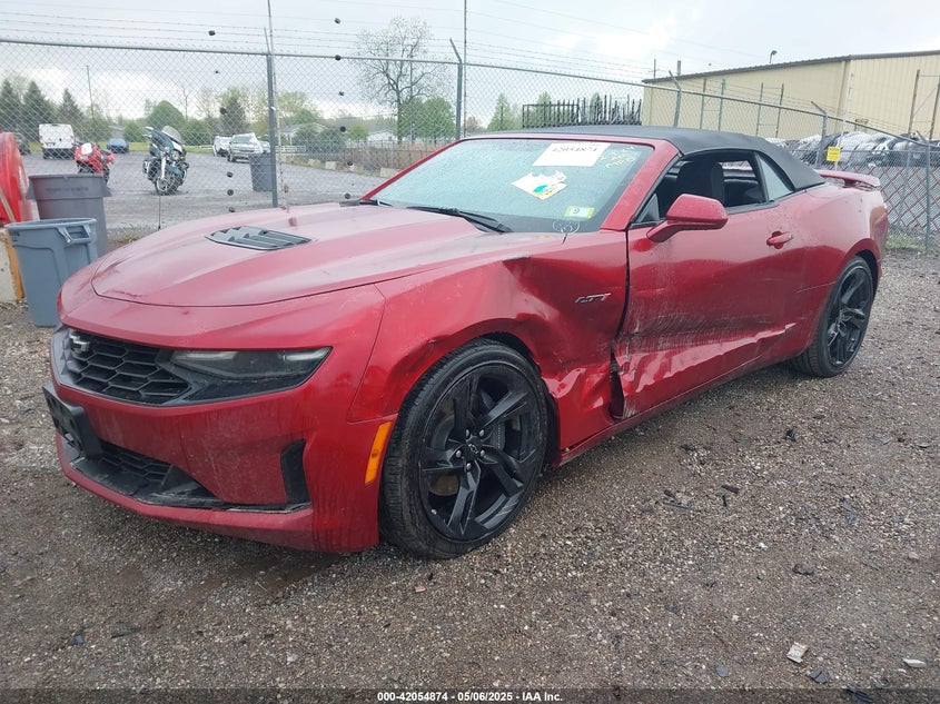 2021 CHEVROLET CAMARO VIN: 1G1FF3D76M0139646