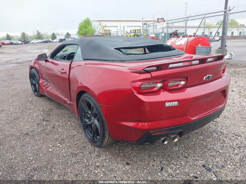 2021 CHEVROLET CAMARO VIN: 1G1FF3D76M0139646