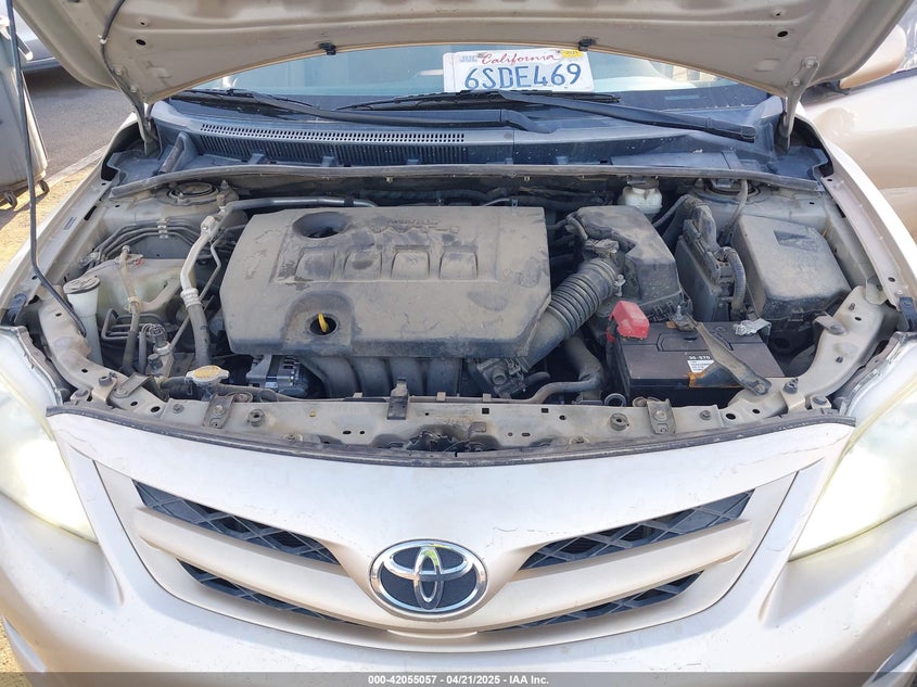 2011 TOYOTA COROLLA VIN: 2T1BU4EE9BC642279